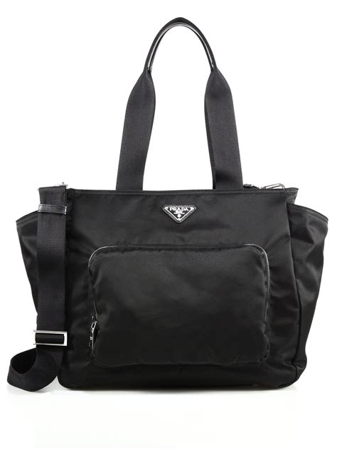 prada black nylon diaper bag|best designer backpack diaper bag.